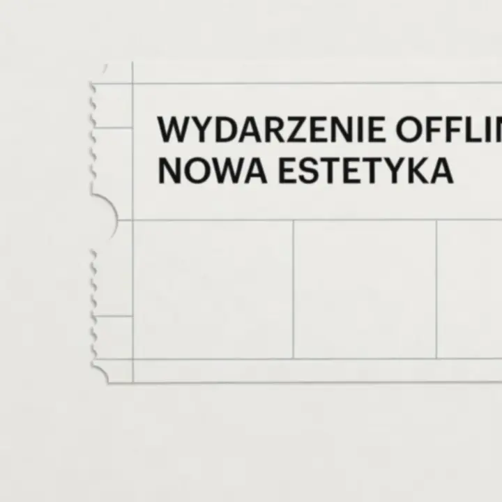 Minimalistyczna karta zaproszenia na wieczór tematyczny Velarivostra